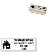 Persoonlijk Logo Foto Naam Retouradres Stempel (Gestempeld)