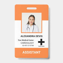 Persoonlijk Logo & Foto van Ziekenhuiswerknemer