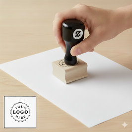 Persoonlijk logo/symbool/afbeelding 1"x1" formaat  rubberstempel