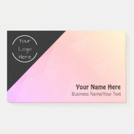 Persoonlijk Logo - Tekstnotities Post-it® Notes