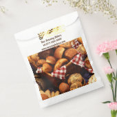 Persoonlijk Logo Toevoegen Brood, Gebak Bakkerij  Bedankzakje (Gezegeld)