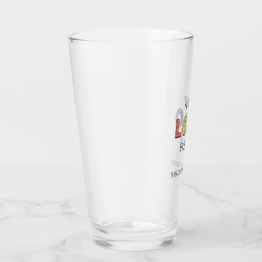 Persoonlijk Logo Zakelijk Glas (Rechts)