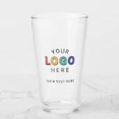 Persoonlijk Logo Zakelijk Glas (Voorkant)
