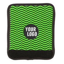 Persoonlijk logo zwart & groen chevron merk