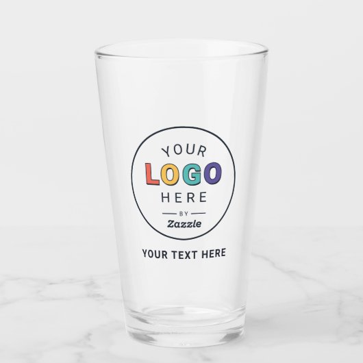 Persoonlijk logoontwerp voor merk glas (Voorkant)
