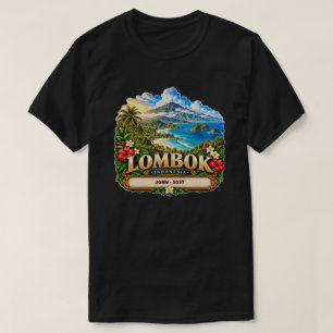 Persoonlijk Lombok Bergparadijs T-shirt