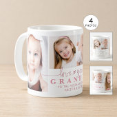 Persoonlijk LOVE YOU OMA 4 Foto Script Koffiemok