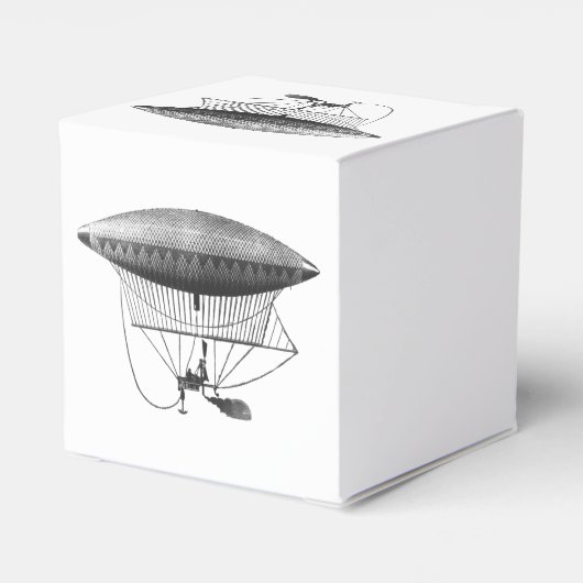 persoonlijk luchtschip bedankdoosjes (Achterkant)