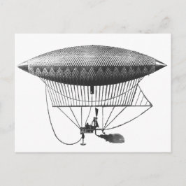 Persoonlijk luchtschip briefkaart