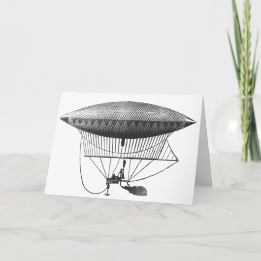 Persoonlijk luchtschip horizontaal kaart (Voorkant)