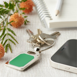 Persoonlijk luxe metalen sleutelhanger cadeau