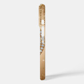 Persoonlijk luxe monogramontwerp Case-Mate iPhone case (Achterkant / Links)