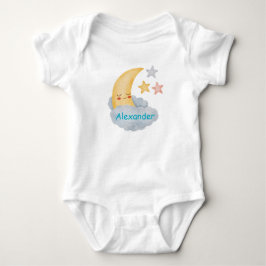 Persoonlijk Maan & Sterren Baby Bodytje Romper