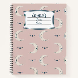Persoonlijk Maanspiral Notebook 21,59x27,94 cm Notitieboek