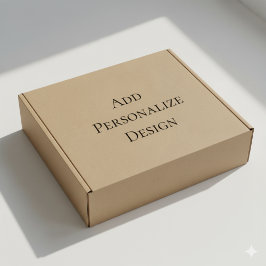 Persoonlijk maatwerk 10,2 cm x 12,7 cm rubberstempel