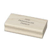 Persoonlijk maatwerk 1,5" x 3" rubberstempel (Stempel)