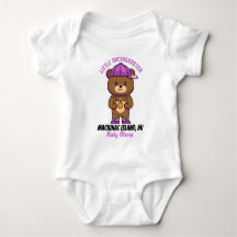 Persoonlijk Mackinac Island, Michigan babygeschenk