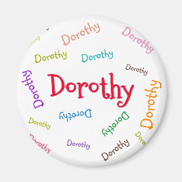 PERSOONLIJK MAGNET , KINDER NAAM, VOOR KINDEREN