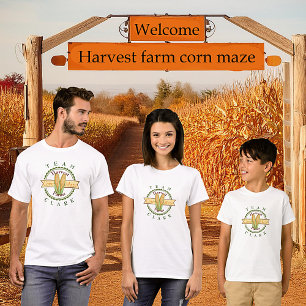 Persoonlijk maisdoolhof familie team T-shirt