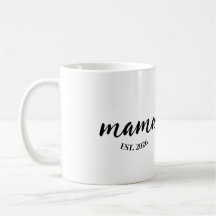 Persoonlijk Mama Is Jaar Aangepast Cadeau Voor Mam