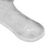 Persoonlijk marmer Pattern Afdrukmonogram Snijplank (Hoek)