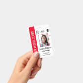 Persoonlijk medisch gecertificeerd personeels-ID m Badge (Handheld)