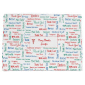 Persoonlijk medisch personeel Hartelijk dank Groot Cadeauzakje (Voorkant)