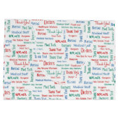 Persoonlijk medisch personeel Hartelijk dank Groot Cadeauzakje (Achterkant)