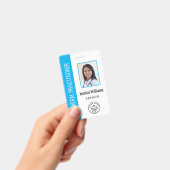 Persoonlijk medisch personeel logo & foto ID Badge (Handheld)