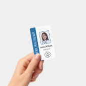 Persoonlijk medisch personeel logo & foto ID Badge (Handheld)