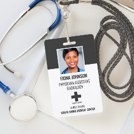 Persoonlijk Medisch Personeel Logo Pasfoto ID Badg Badge