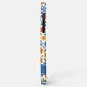 Persoonlijk Mediterraan Bloemmotief Kunstpatroon Case-Mate iPhone Case (Achterkant/links)