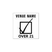 Persoonlijk meer dan 21 Stempel van Venue Wooden (Afrduk)