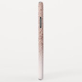 Persoonlijk meisje Roos Gold Glitter Sparkles Case-Mate iPhone Case (Achterkant/rechts)