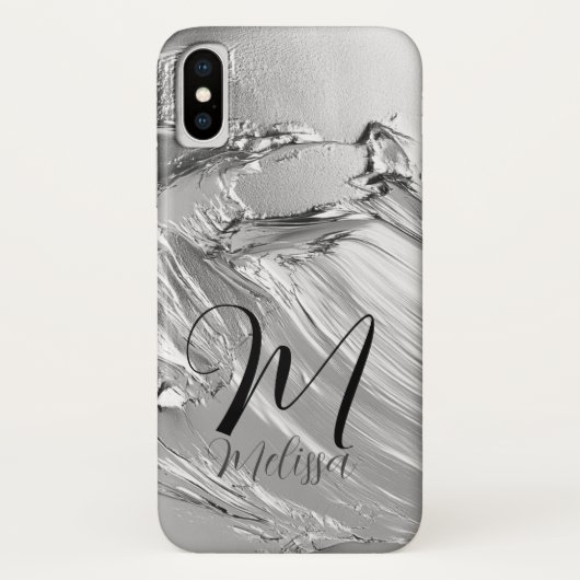 Persoonlijk meisje Roos Gold Glitter Sparkles Case-Mate iPhone Case (Achterkant)