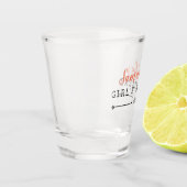 Persoonlijk Meisjesweekend Jaar Shot Glas (Links)