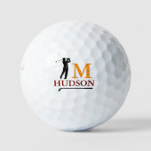 Persoonlijk merk om golfer te identificeren golfballen (Voorkant)