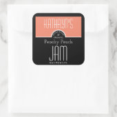 Persoonlijk merk Peach/Abriot Jam Label (Tas)