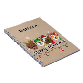 Persoonlijk Merry Woofmas Notitieboek (Rechterzijde)