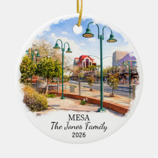 Persoonlijk Mesa-sieraad, op maat gemaakt Arizona  Keramisch Ornament
