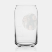 Persoonlijk met foto en tekst blikvorm glas (Achterkant)