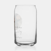 Persoonlijk met foto en tekst blikvorm glas (Links)