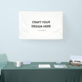 Persoonlijk met uw ontwerp of binnenhuisbericht spandoek (Beurs)