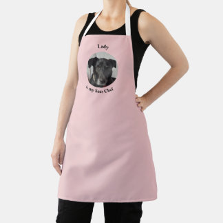 Persoonlijk Mijn Hond Is Een Souschef Aangepaste F Schort