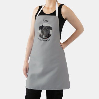 Persoonlijk Mijn Hond Is Een Souschef Aangepaste F Schort