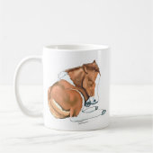 Persoonlijk mini Foal Koffiemok (Links)