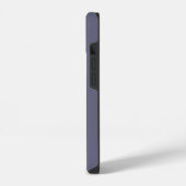 Persoonlijk Minimal Modern Paars iPhone Hoesje (Linkerkant)