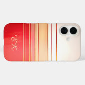 Persoonlijk Minimalistisch Ontworpen iPhone Hoesje (Achterkant (horizontaal))