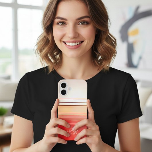 Persoonlijk Minimalistisch Ontworpen iPhone Hoesje