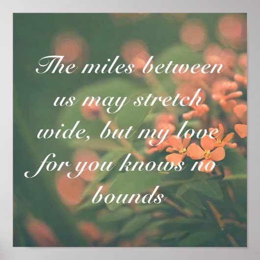 Persoonlijk mis ik je echt gezegde poster (Voorkant)